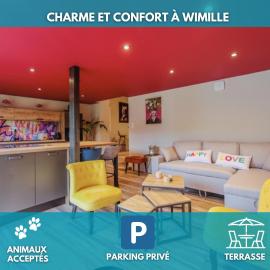Le Coloré, Apt 90m2, 4 pers, Wimille proche Wimereux, hotel u gradu Wimille