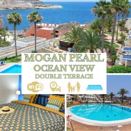 MOGAN PEARL - POOL - DOUBLE TERRACE - OCEAN VIEW - BEACH - WIFI - Calm and green Complex - AIR CONDITIONING, hotel in Playa del Cura