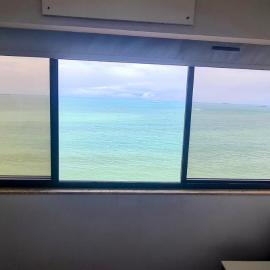 Flat Pasárgada 906 - Apt com vista frontal da Praia da Costa, academia moderna, piscinas panorâmicas, minimercado e lavanderia, hotel in Vila Velha