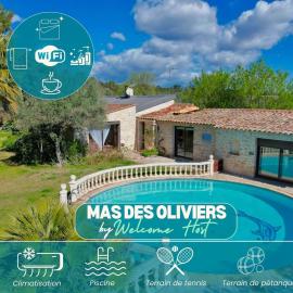Mas des Oliviers, Piscine, Tennis & Pétanque
