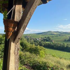Cottage en vignoble, Hotel in Leynes