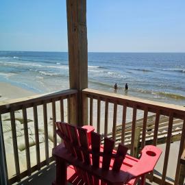 Beachfront Bungalow 125, hotel in North Topsail Beach