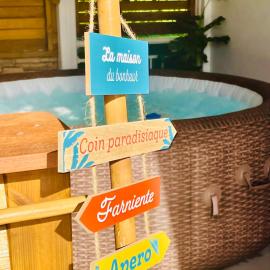 Magnifique haut de villa spacieux campagne,Jacuzzi โรงแรมในเลอ ลามองแตง