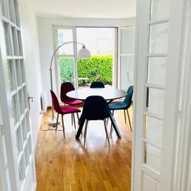 Appartement standing avec jardin, 4 personnes, stratégiquement situé