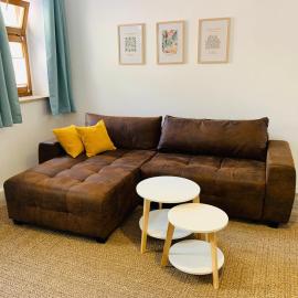 Am Schloss Wolkenstein, 86m2, 3BR, Babybett, Office, viešbutis mieste Volkenšteinas