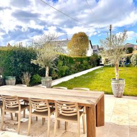 Villa de charme avec grand jardin centre Trouville sur mer