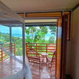 The View - Jungle Lodges - Port Barton, hotel in San Vicente