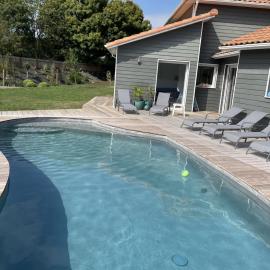 Maison avec piscine pour 8 adultes - 2 enfants