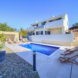 Villa with pool near, sandy beach, quiet area TRAVELER tourist agency Krk - ID 2215