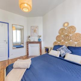 Appartement chic proche gare de Clamart + Netflix, hotel Malakoffban