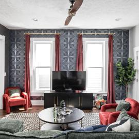 Beautiful House near downtown and fountain square 4BD BBQ Games FirePit