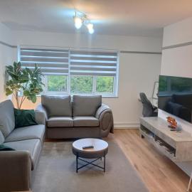 Oxfords 5 Star Lux 2 bedroom Flat near JR 5 pax, permit parking, Hotel in Oxford
