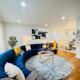 Lux Designer Home with Gaming Rm, hotel sa Jersey City