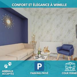 Le Cosy - Appartement avec Jardin Wimille proche Wimereux