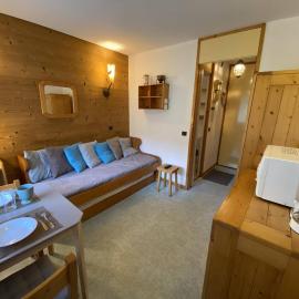 Studio cosy près des pistes à Valmorel, animaux admis