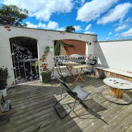 Cosy Apartment with Big Quiet & Sunny terras