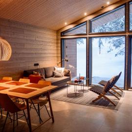 Villa Alveus - Nordic design cabin in Ylläs, хотел в Колари