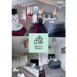 Luxury Home in Luton - Near L&D Hospital - FREE Netflix & Wifi- FREE Parking