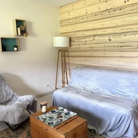 Appartement cosy 1 chambre avec balcon enStation de ski, hotel a Les Fourgs
