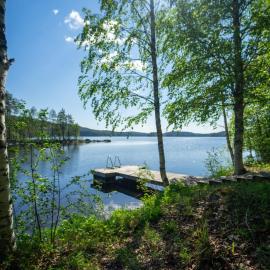 Paimentupa Rantamökki, hotel Kolinkylä városában