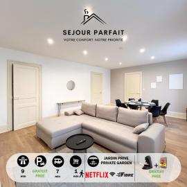 Appart'Hôtel Le Jaurès - Jardin privé et Netflix