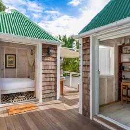 Charming Bungalow in Saint Barthélemy with Shared Pool.