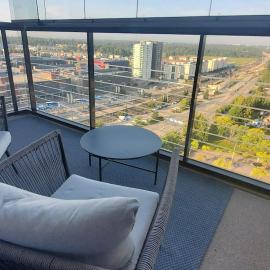 20th floor great view with sauna, Hotel in Leppävaara