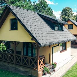 Domki Spokojny Zakątek z balią z jacuzzi