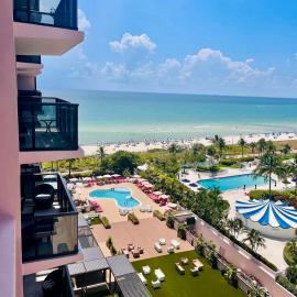 Alexander 1209, Partial Ocean View, 2 pools, sauna, gym, tiki bar
