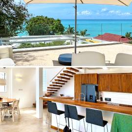 At the Beach Spacious 2-level Design Home for 2-5 and 1 infant, Ao Yon Beach Phuket