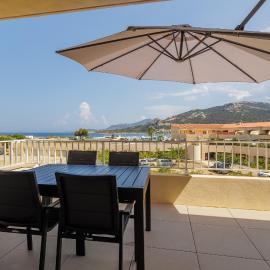 Inka - appt vue mer et montagne – hotel w mieście Lumio