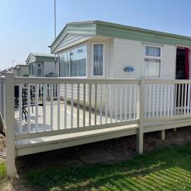 Sealands park, sleeps 6, WiFi, heating, veranda,beach access, hotel v destinaci Ingoldmells