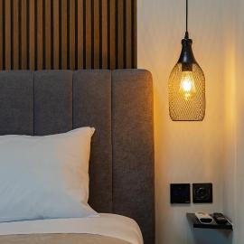 Noir Residence - Chic 2Br House Near Maleme Beach, hotel en Máleme