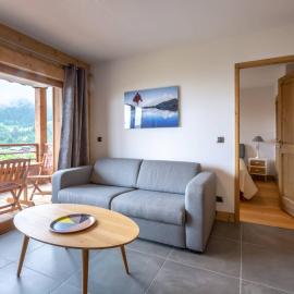 Appartement 3 pièces avec parking, Wi-Fi, animaux admis, à 50m des pistes à Valmorel - FR-1-356-478