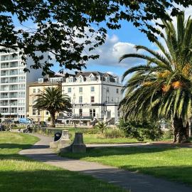 Clarence Quarters Vintage Seafront Guest House Temporary Scaffolding Limited Views