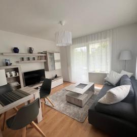 Kleine moderne Ferienwohnung, Hotel in Tauscha