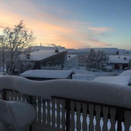 House on top of Kiruna