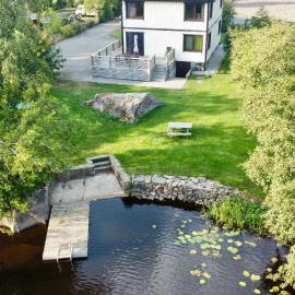 Holiday house by riverside with sauna and hottub, hotel u gradu 'Moholm'