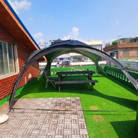 Grandmother's Vegetable garden, hotel Anszongban