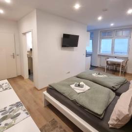 Wohnung Inn - im Zentrum, Küche, Parkplatz, ruhig gelegen