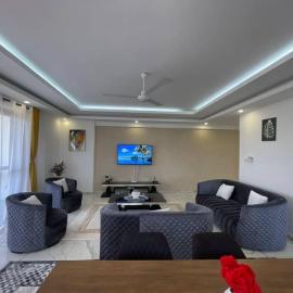 New Luxe 3 BR oceanview Nyali