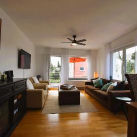 Sonnige 4 Zimmer Ferienwohnung nähe See bis zu 6 Personen