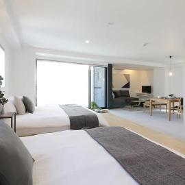 b hotel Heiwaodori 902 - Huge Apt in Famous Hiroshima dori for 6p