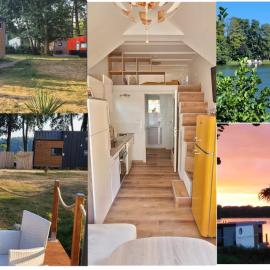 Ferienhaus direkt am See mit Boot, Fahrrädern und Sup, מלון בלינין