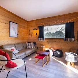 Condo Méribel Mottaret - Ski aux pieds, 3 chambres, 8 pers, WIFI - FR-1-355-202, Hotel in Les Allues