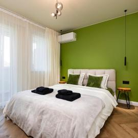 Olive Green Designer Apartment