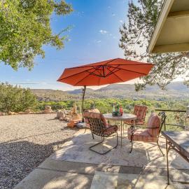 Vineyard Views & Sauna at Cornville Home!