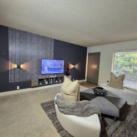 Stylish Galleria Condo 2BR 2BA Saltwater Pool Marquee Uptown: Houston'da bir otel