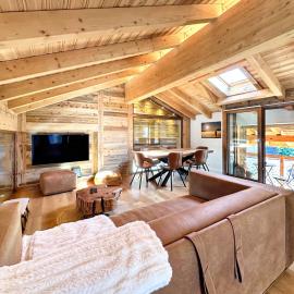 Pilanous House - Penthouse suite - Swiss Alps – hotel w mieście Nendaz