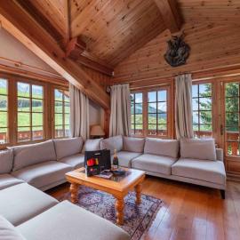 Chalet savoyard de charme, 12 pers, sauna, accès piste, Moriond - FR-1-563-17
